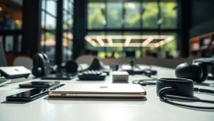 Mostrando Celulares iPhone en un ambiente tecnológico, ideales para los entusiastas.