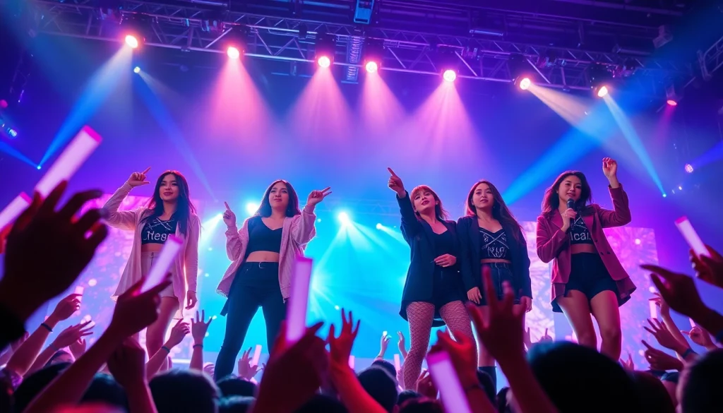 Engaging Blackpink news about the group's electrifying concert performance.