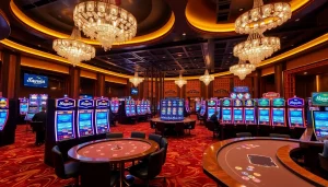 Experience high-stakes gaming at Haywin, where luxury and excitement merge on the casino floor.