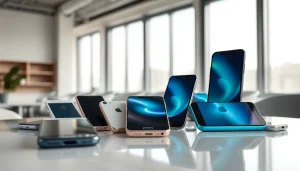 Explora Celulares iPhone con diseños elegantes y tecnología avanzada.