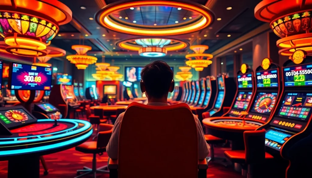 Engage with link 88i at a luxurious casino featuring vibrant games and high-stakes excitement.