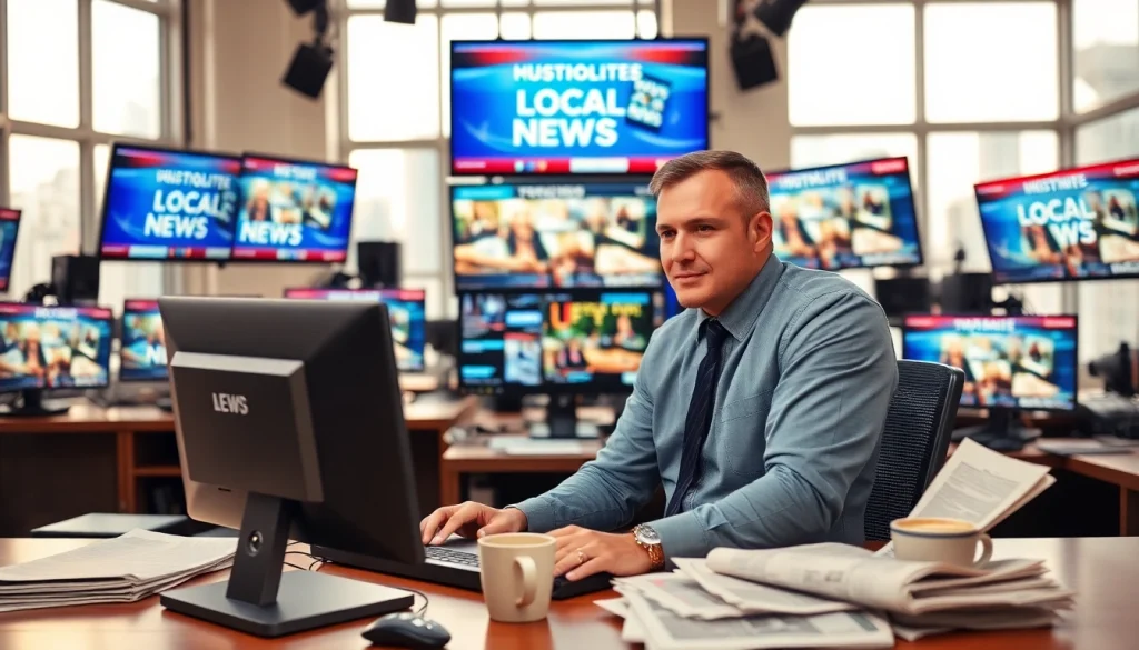 Cover local news with dedicated journalists at https://www.todayville.com in a vibrant newsroom.