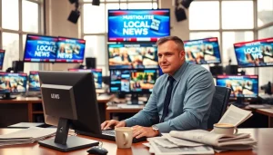 Cover local news with dedicated journalists at https://www.todayville.com in a vibrant newsroom.