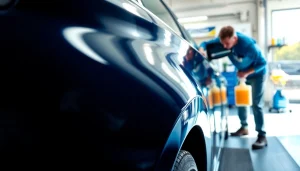 Experience premium car detailing Chattanooga with expert service in a bright, polished garage.