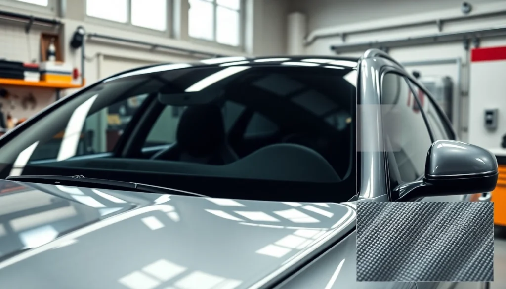 Apply paint protection film near me on a shiny vehicle showcasing professional detailing.