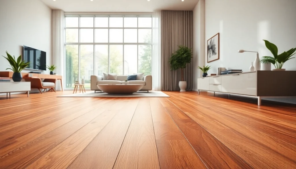 Enhance your space with flooring near me showcasing luxurious vinyl planks in a modern Chicago home.