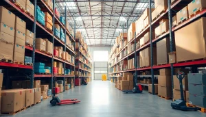 Optimize warehousing with efficient storage solutions and modern technology in a dynamic setting.