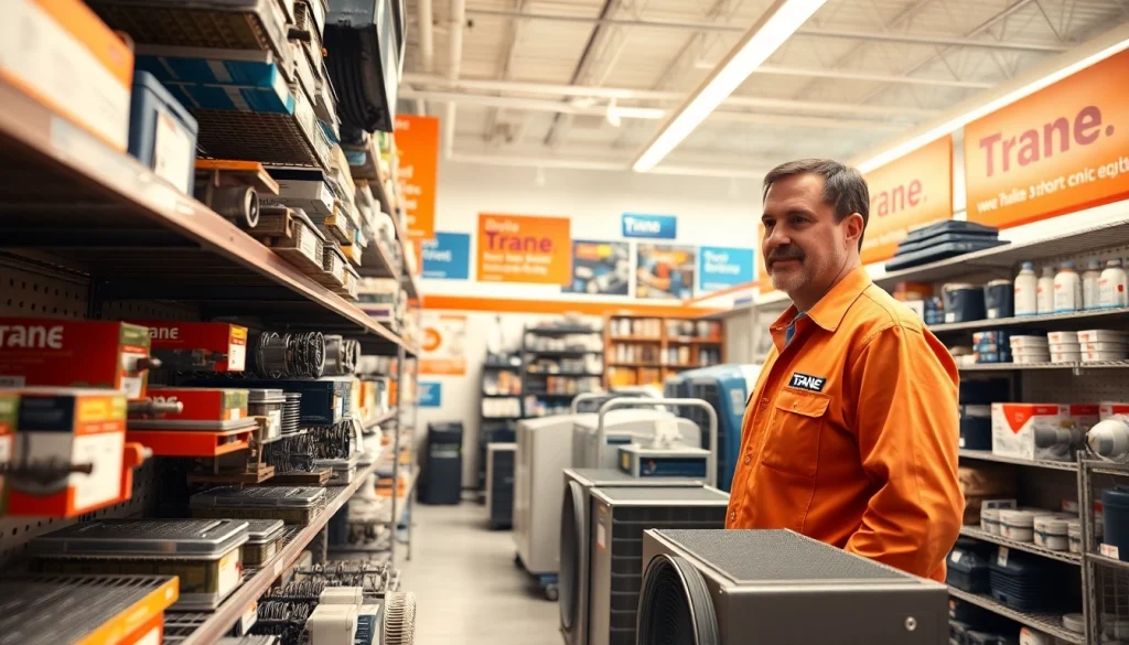 Find your Trane parts dealer near me offering expert assistance and a wide selection of parts.