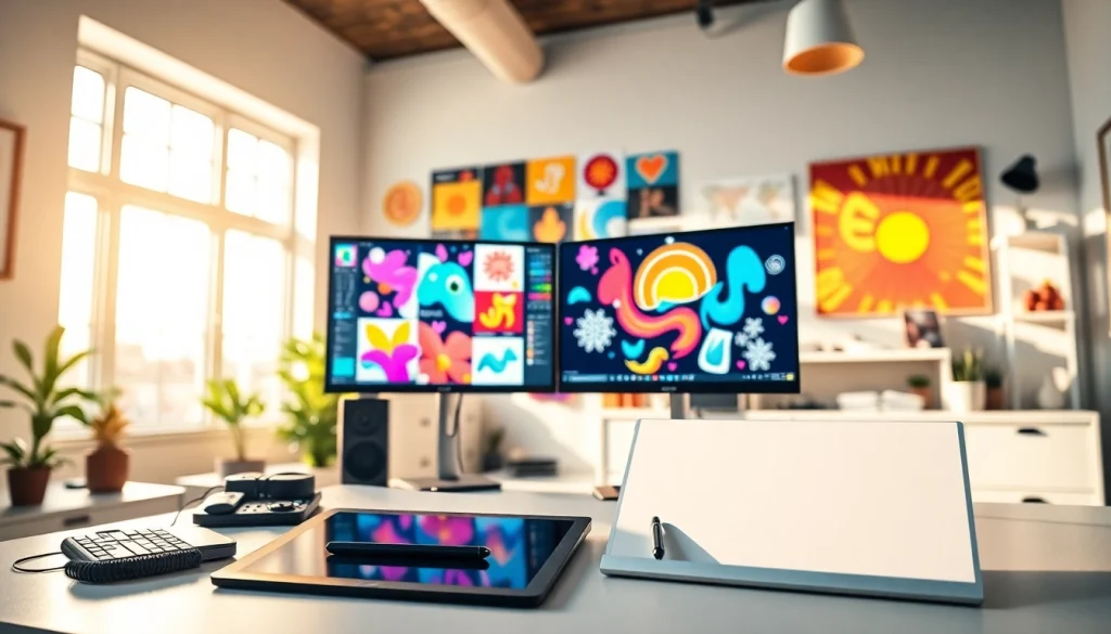 Create stunning free svg designs in a bright designer workspace with vibrant colors.