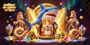 Jouez sur le meilleur site de poker en ligne et découvrez une illustration captivante de l'ambiance luxueuse.