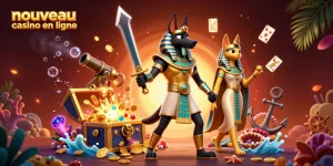 Jouer sur un nouveau casino en ligne et dépenser ses gains avec des personnages mythologiques égyptiens.